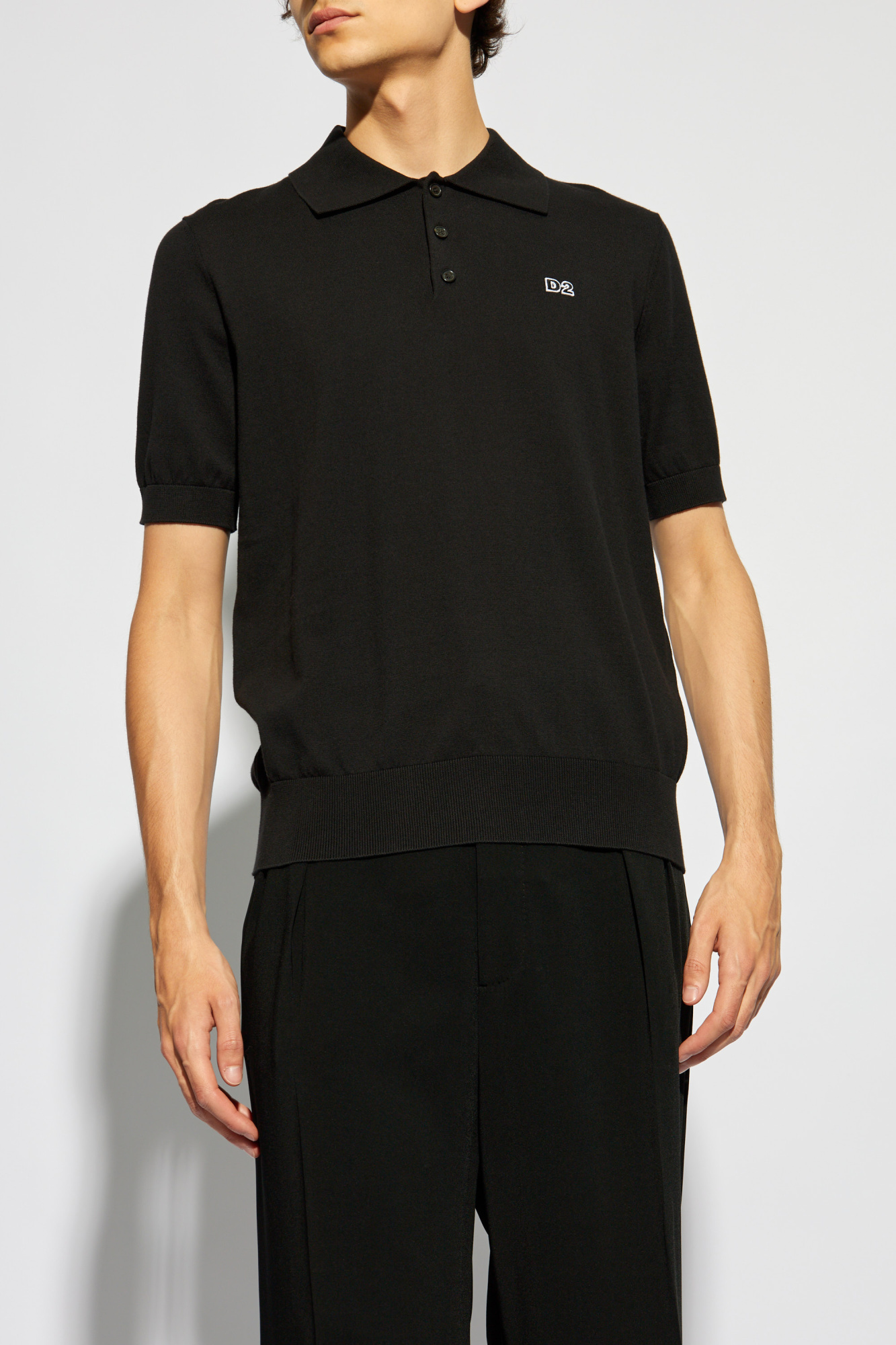 トップス DSQUARED2 20SS OVERSIZED LOGO POLO SHIRT dsquared2 polo icon mens shirt white Sz XL | eBay